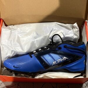 Nike Alpha Blue and Black Cleats